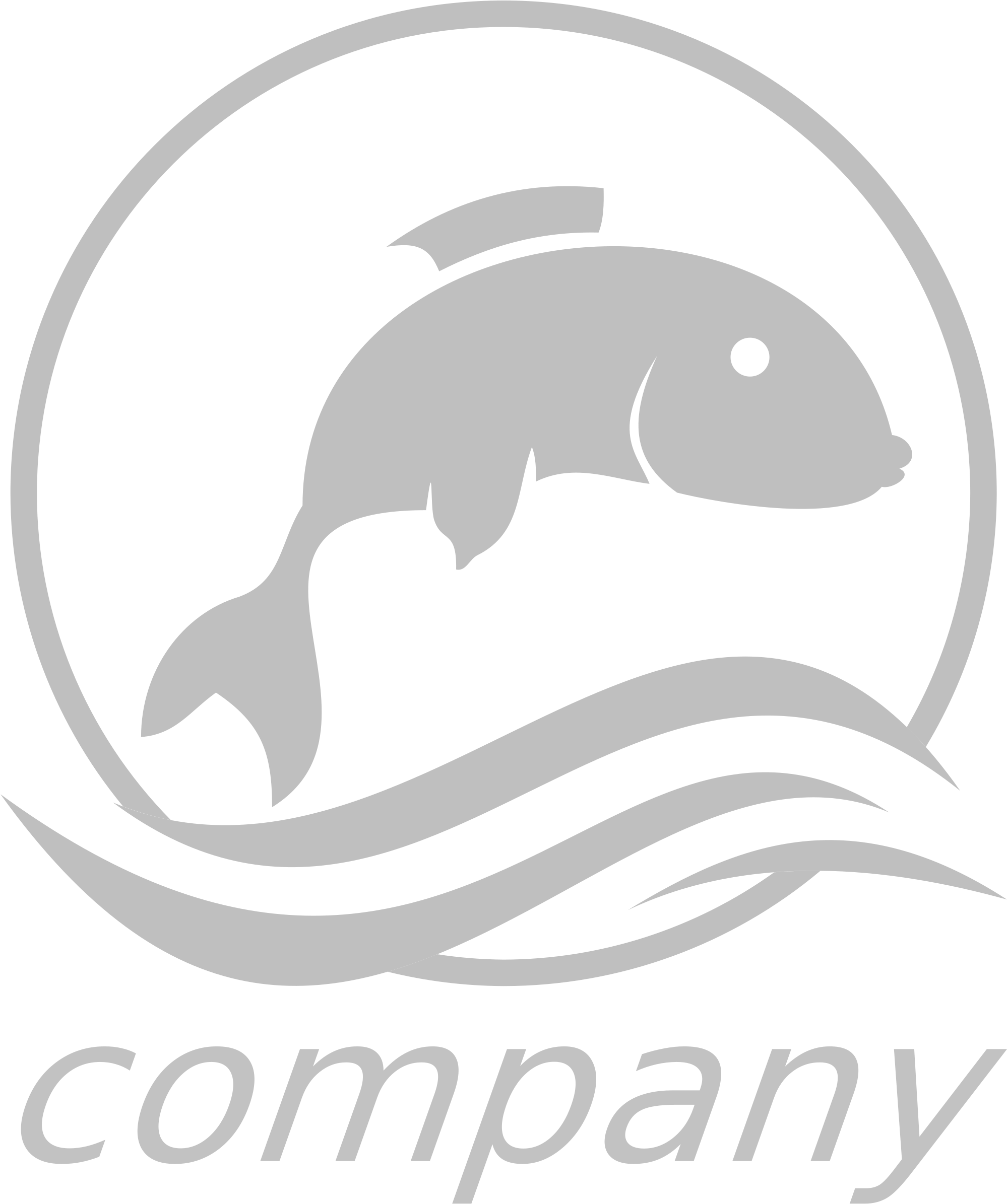 Fishing Logo Clip Art - Fish Logo Png (1997x2400)