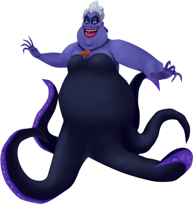 Ye Olde Kingdom Hearts Fansite - Kingdom Hearts Ursula (767x800)