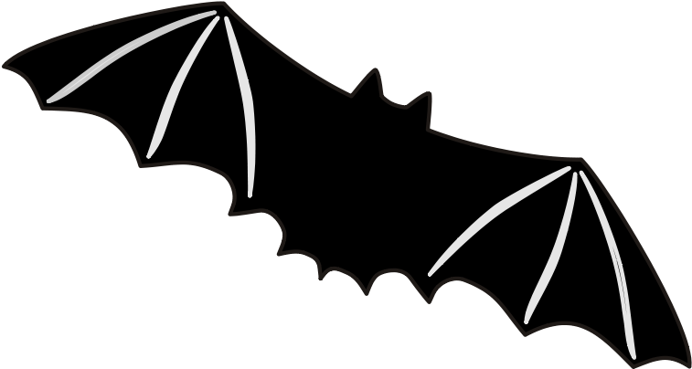 Bat Scary Clip Art Download - Bat Clip Art (2400x1280)