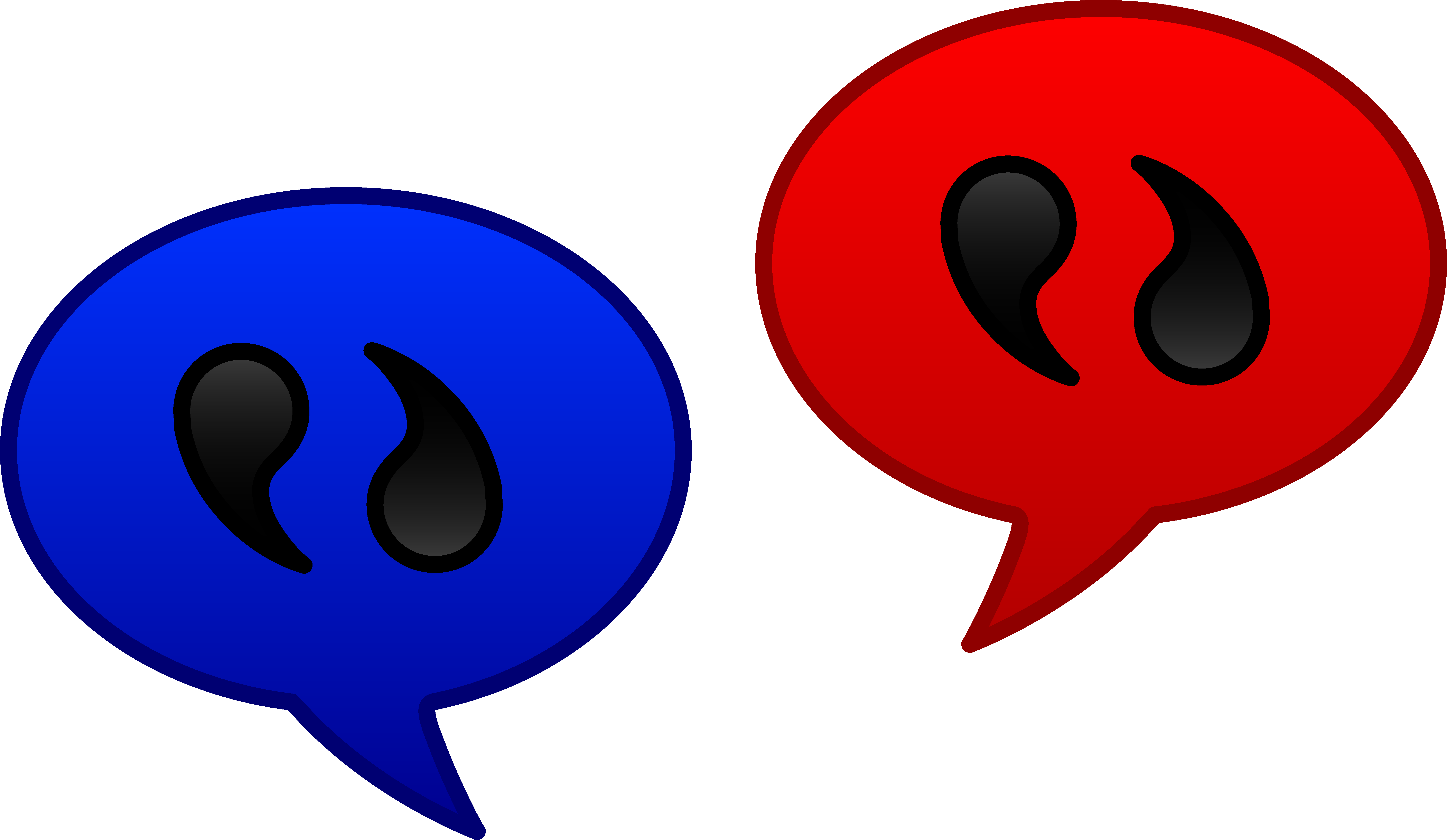 Communication Clipart Transparent Background - Quotes Clipart (7080x4112)