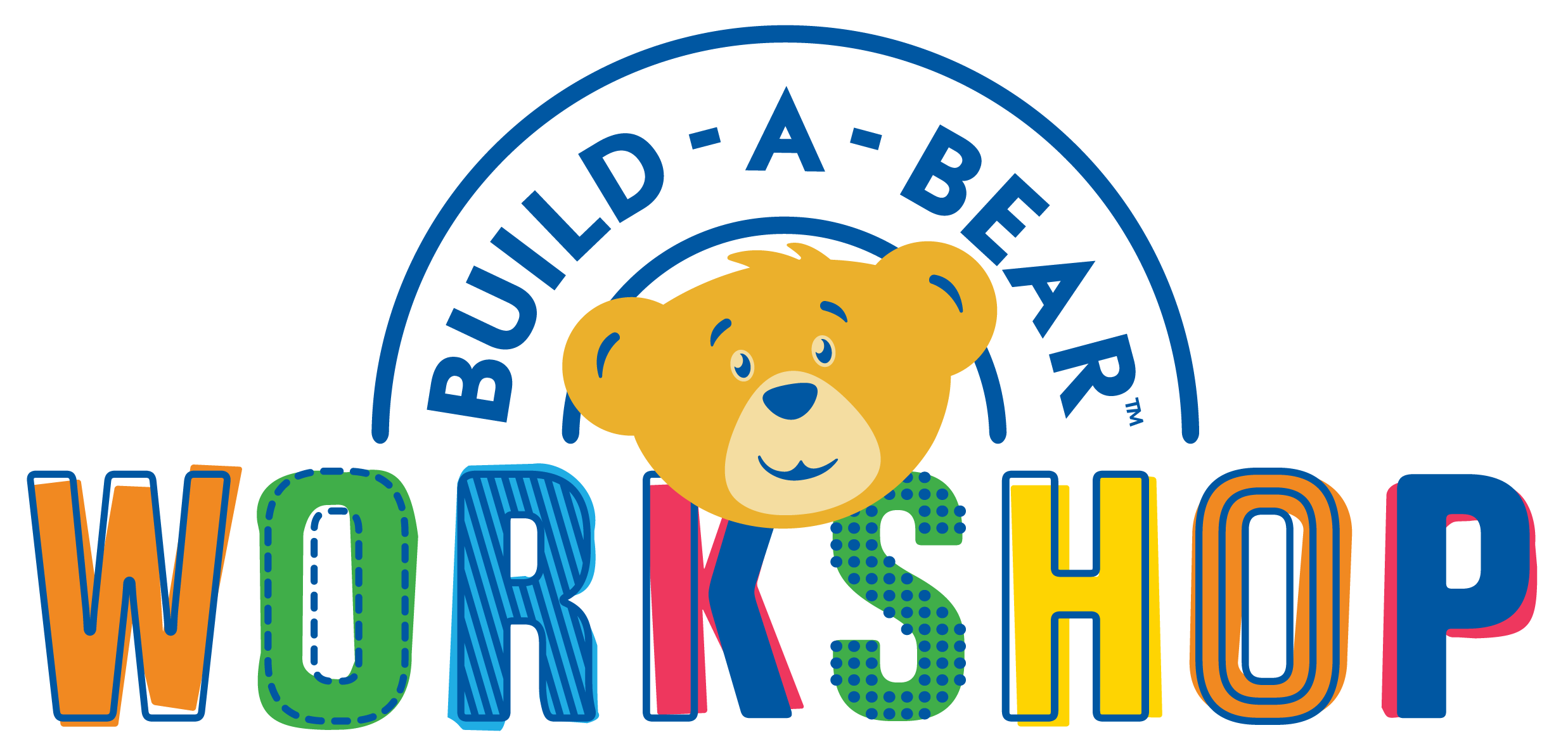 Build A Bear Clip Art - Build A Bear Workshop Logo (2474x1182)