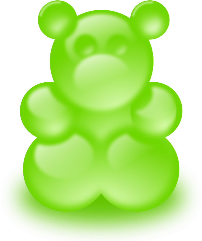 Gummy Bear Clip Art - Png Gummy (676x800)