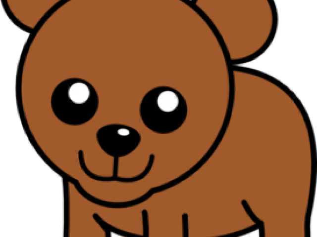 Images Of Cartoon Bears - Custom Brown Bear Cub Shower Curtain (640x480)