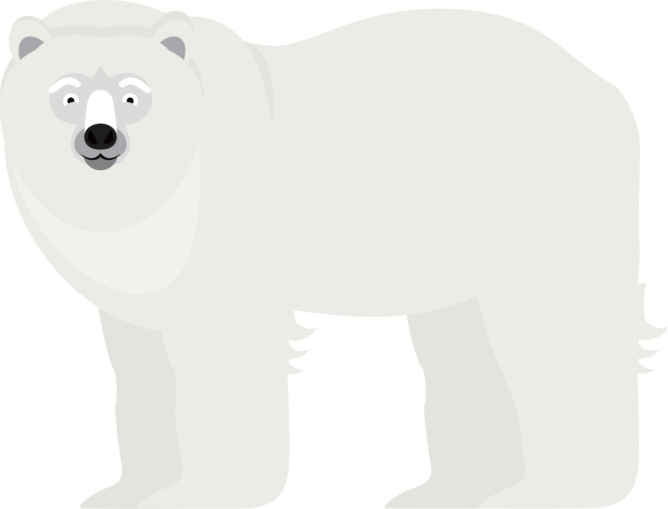 Polar Bear Dog Canidae Illustration - Polar Bear Dog Canidae Illustration (2265x1728)
