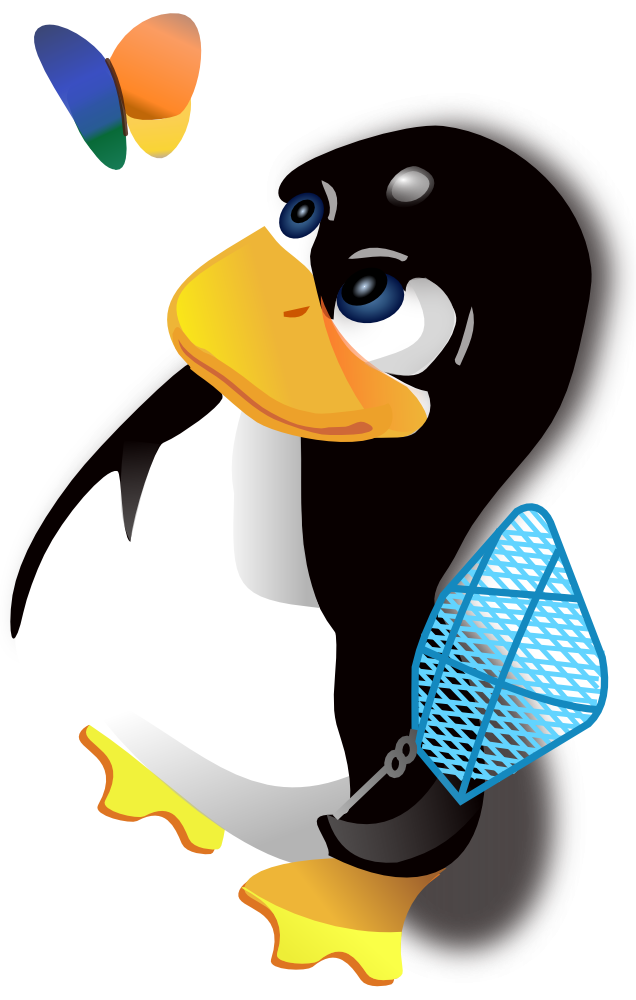 Penguin, Antarctica, Cold, Polar, Cartoon - Linux Tux Funny (600x946)