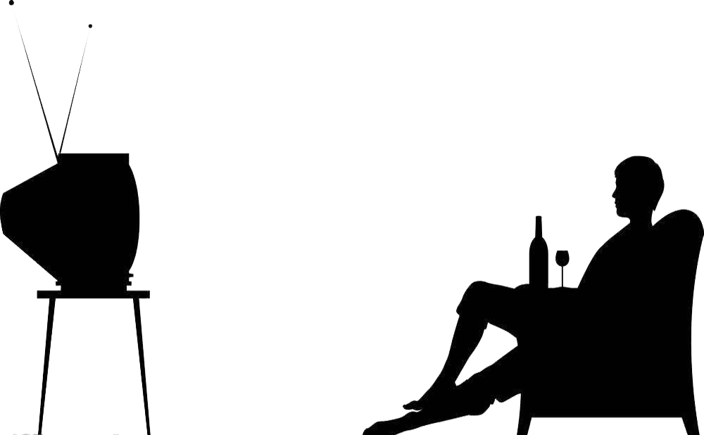 Television Royalty-free Stock Photography Clip Art - Narwhal Silhouette (1000x618)
