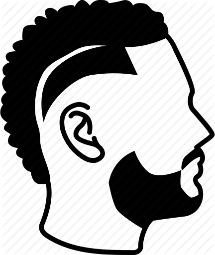 Polar Bear Silhouette Clip Art Hairstyle Transparent Male Png 432x512 Png Clipart Download