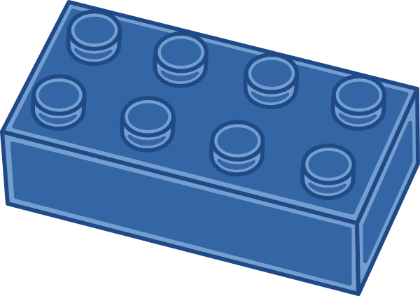 Blue Lego Brick Cartoon (600x423)