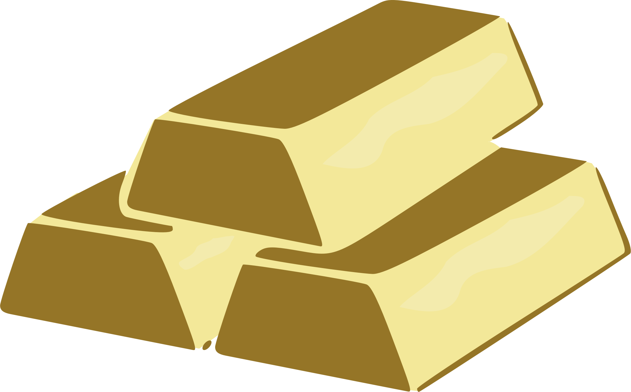 Big Image - Gold Bricks Png (2208x1373)