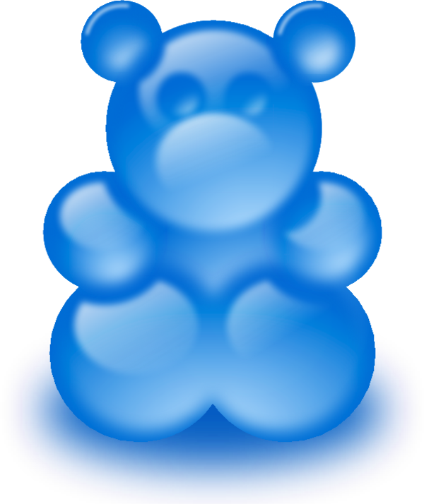 Gummy Bear Sort Clipart - Gummy Bear Clip Art (600x714)