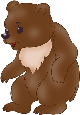 Cute Baby Brown Bears Cute Cartoon Bear Images - Bear (400x400)