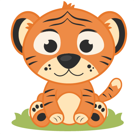Baby Tiger Clipart - Baby Tiger Clipart Png (432x432)