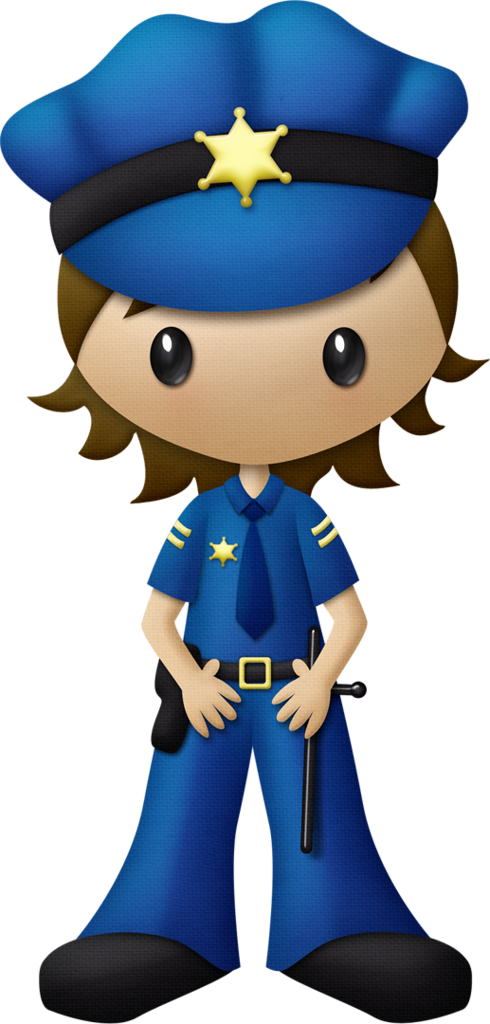 B *✿* De Policias - Policia Clipart Gif (490x1024)
