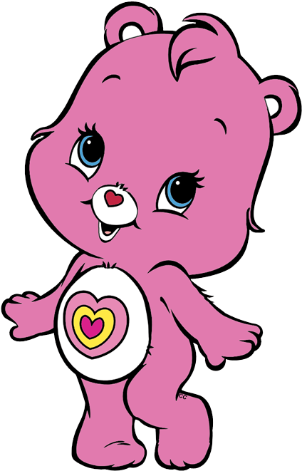 Care Bears And Cousins Clip Art Images Cartoon - Wonder Heart Bear Carebear (429x670)