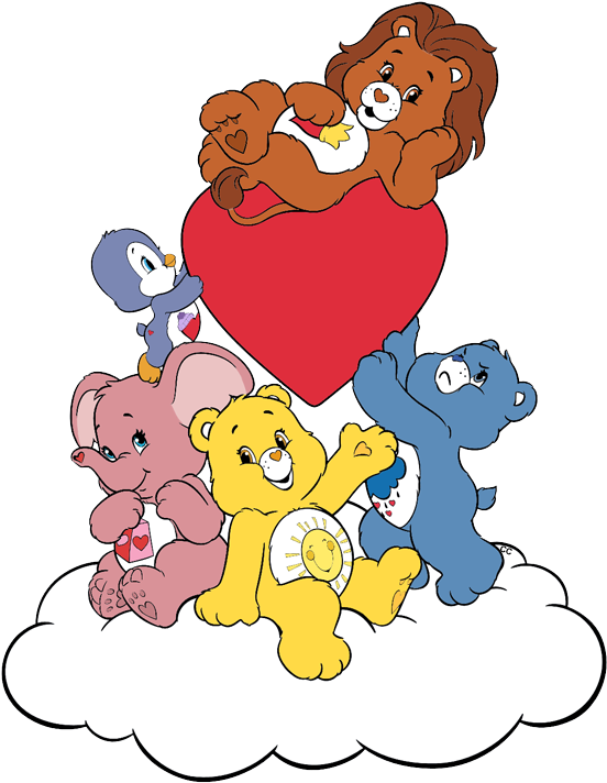 Care Bears And Cousins Clip Art Images Cartoon - New Care Bear Cousins (565x719)
