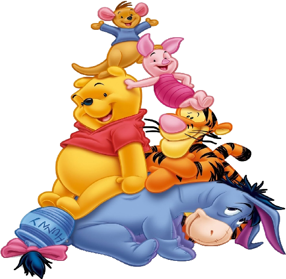 Pooh Bear Clip Art - Winnie The Pooh And Friends (600x600)