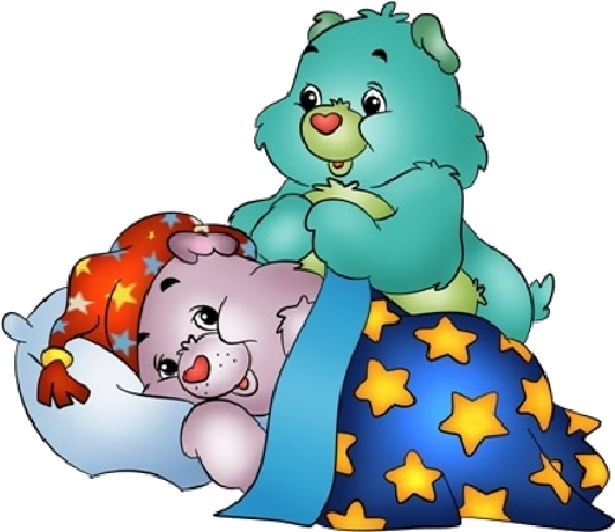 Care Bears Clip Art - Gute Nacht Ich Bin Müde (600x600)