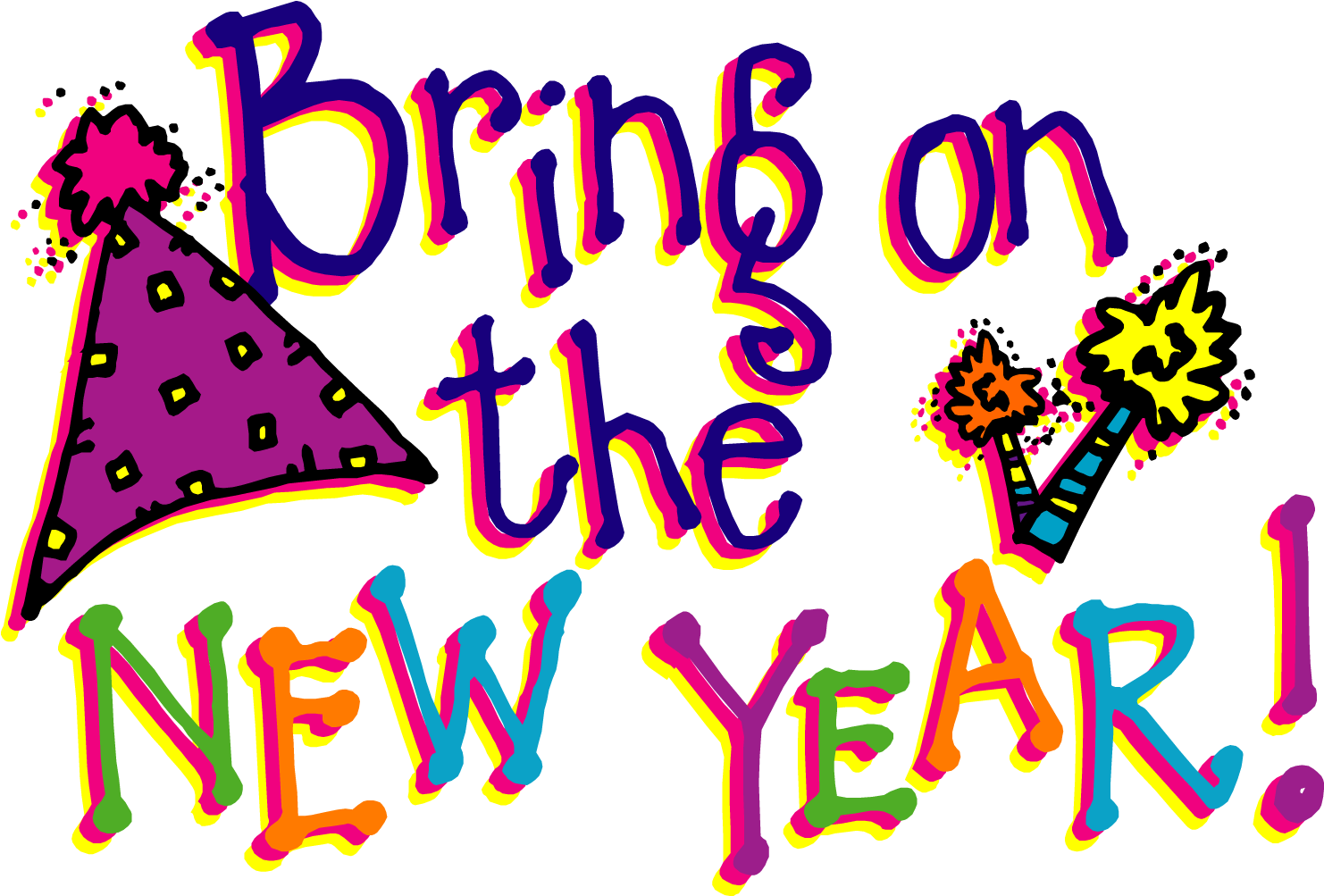 New Years Clip Art Pg - New Years Eve Clip Art 2016 (1494x1002)