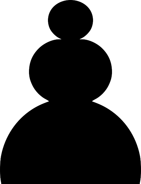 Chessboard Black, Chess, Board, Tile, Game, Pawn, Chessboard - Chess Pieces Symbol Pawn (491x640)