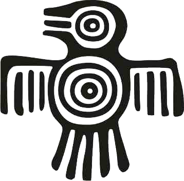 Importers From Central And South America - Native American Bird Symbol (358x352)