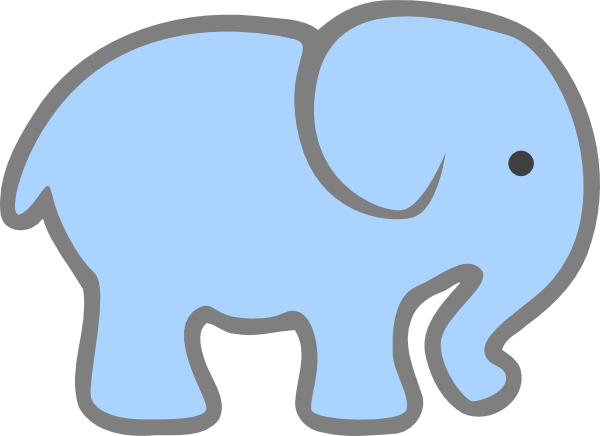 Elephant Clip Art (600x436)