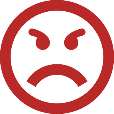 Angry Face Clipart Clip Art Library - Portrait Of A Man (400x400)