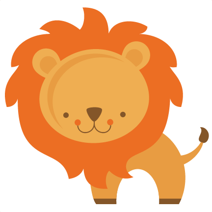 Lion Svg Cutting Files Elephant Svg Cut File Baby Elephant - Cute Wild Animal Clipart (432x432)