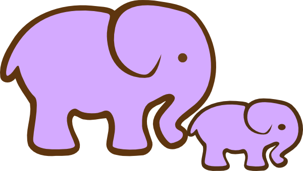 Pink Elephant Cut Out (600x340)