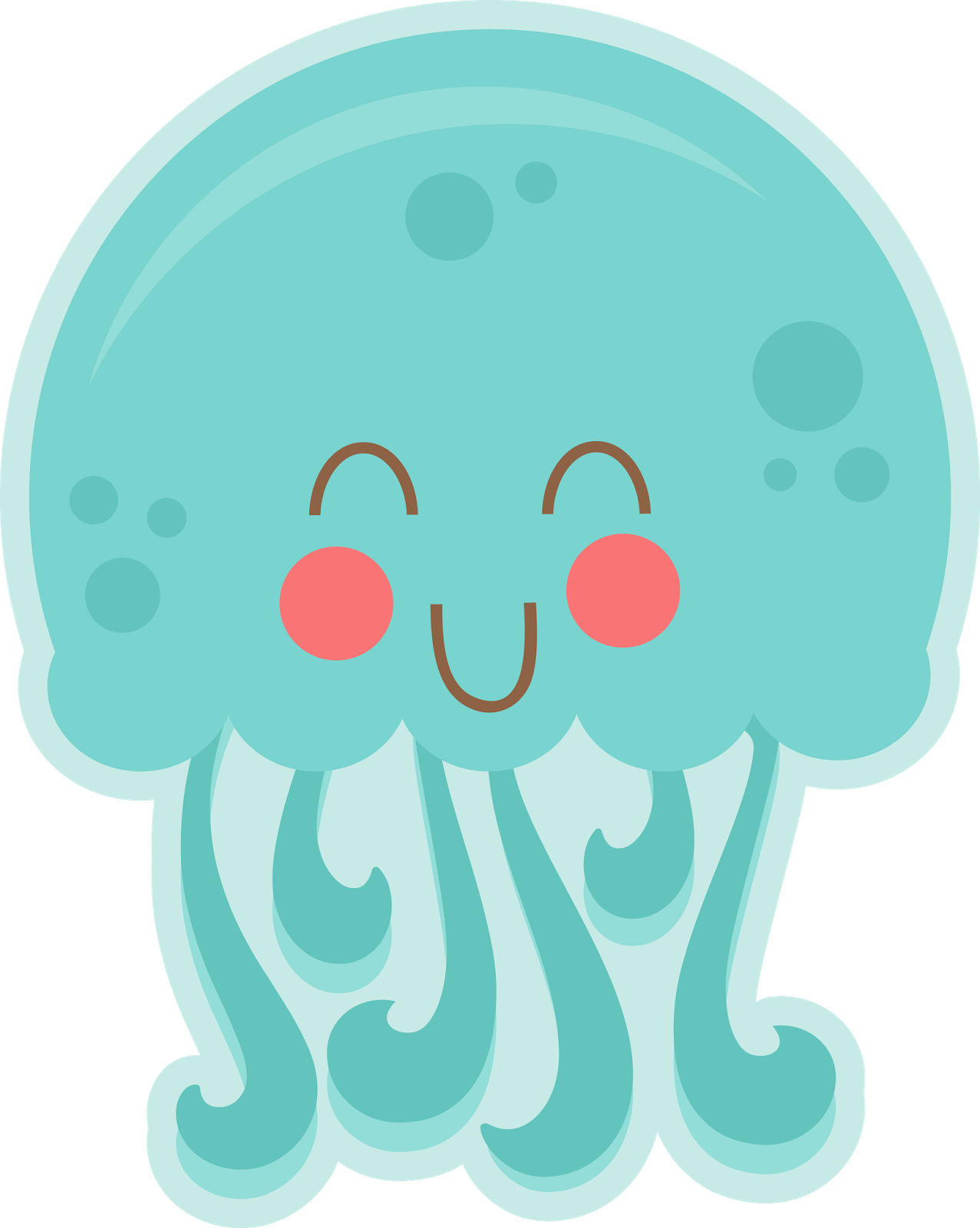 Jellyfish Aquatic Animal Sea Clip Art - Jellyfish Aquatic Animal Sea Clip Art (1277x1600)