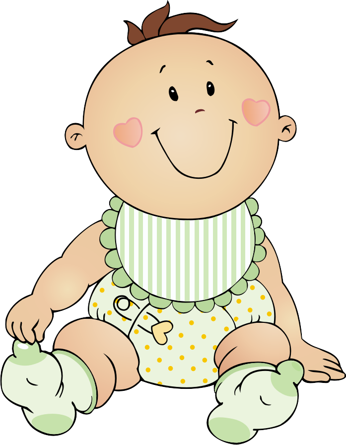 Baby Shower Clip Art - Clip Art Baby (728x935)
