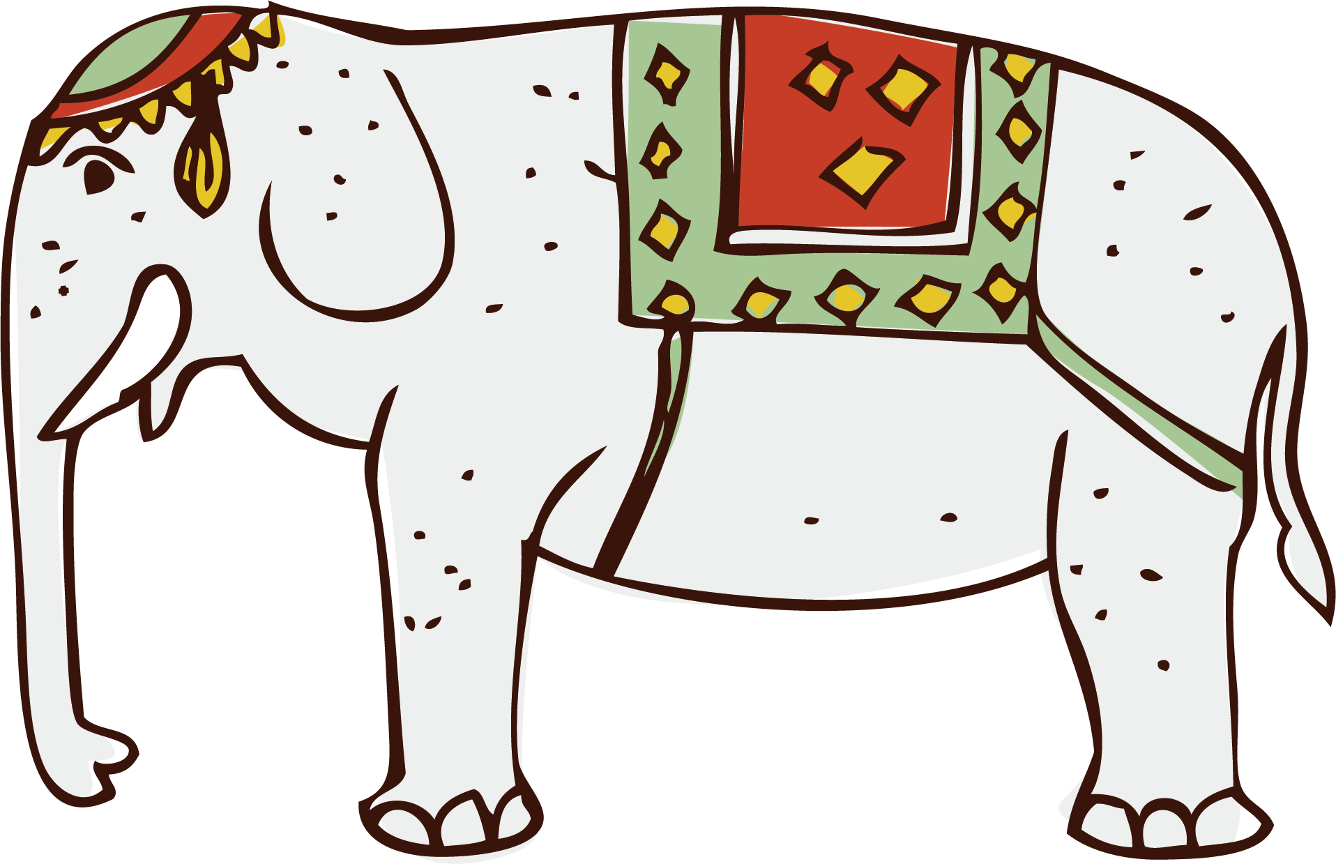 African Elephant Indian Elephant Clip Art - African Elephant Indian Elephant Clip Art (1916x1239)