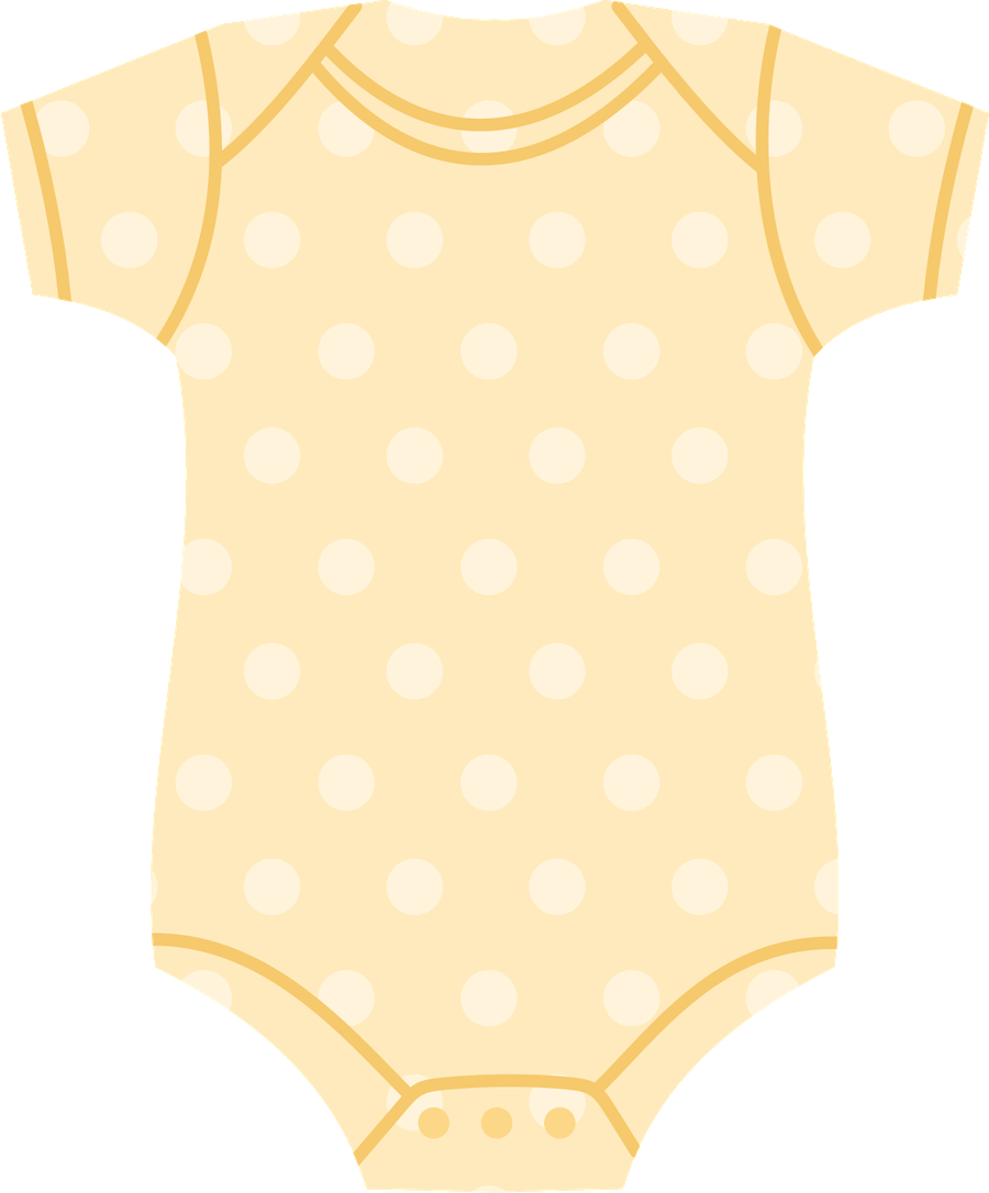 Clipart Babybaby - Baby Clipart Yellow Cloth (900x1086)
