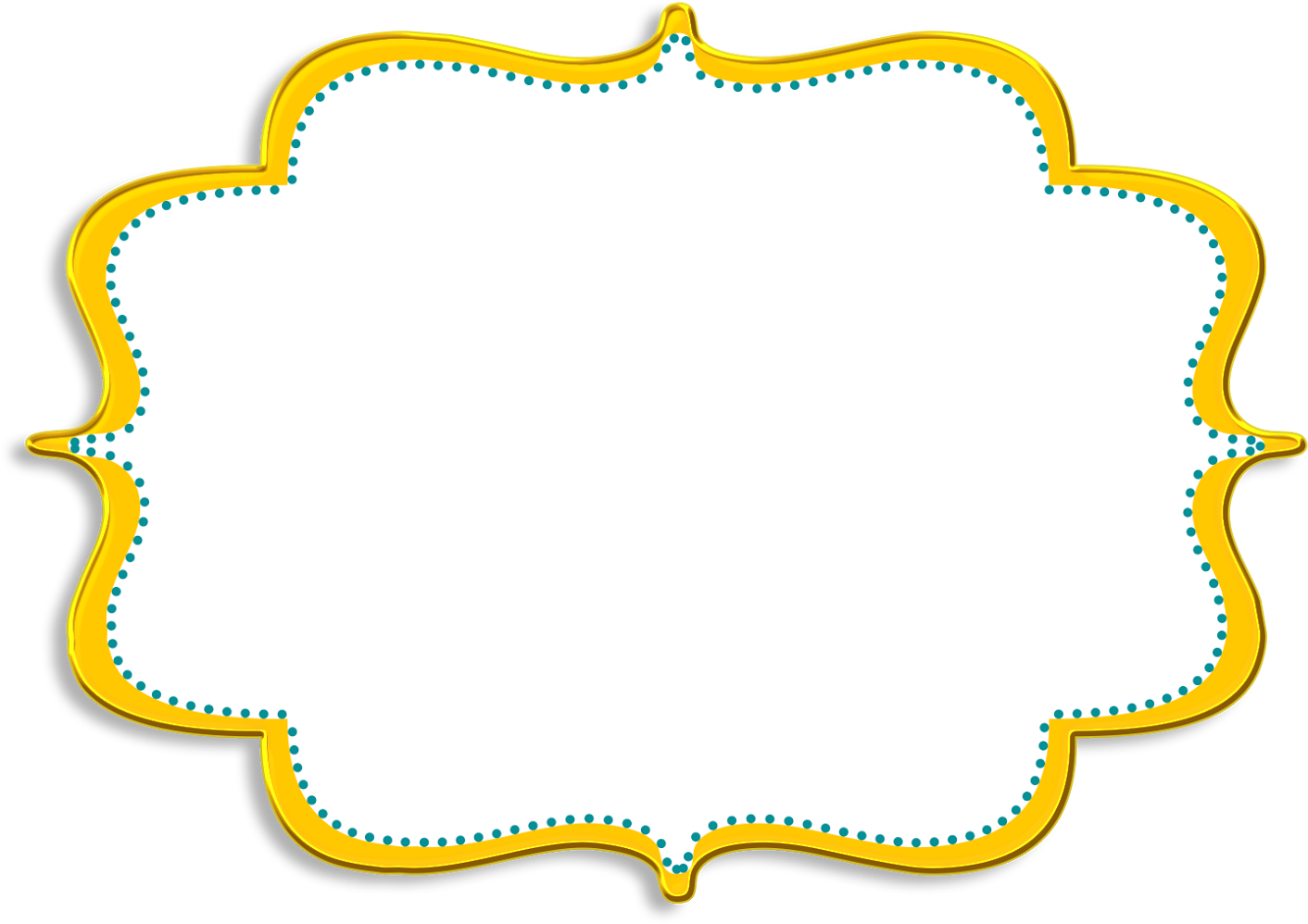 Cute Elephant Silhouette Clip Art Download - Picture Frame (1600x1047)