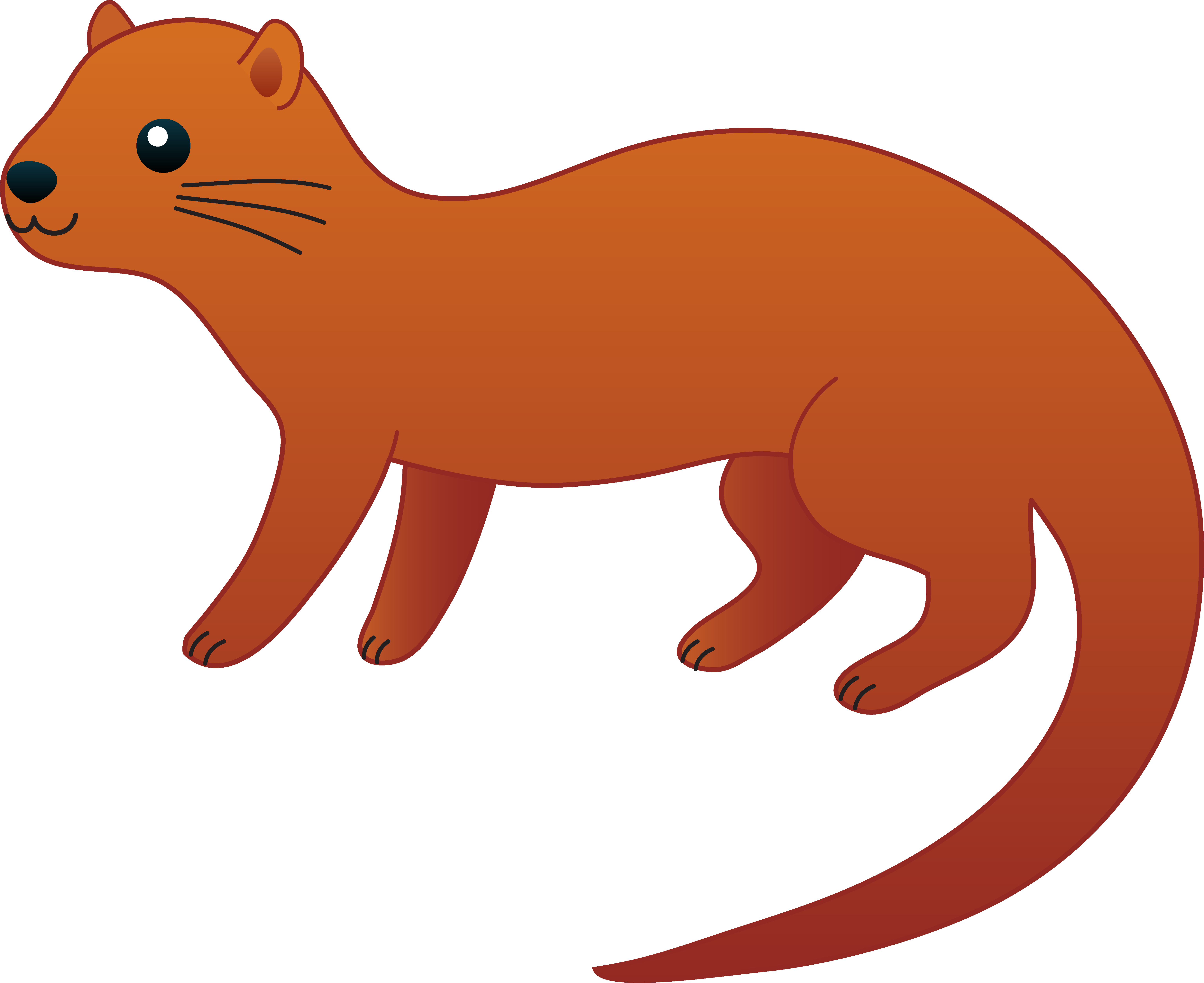 Pretty Inspiration Ideas Otter Clip Art 21 Clipart - Otter Clipart (6151x5024)