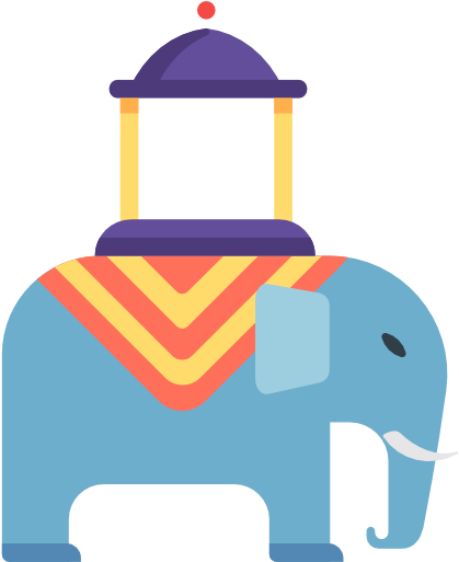 Be Clean With Taxes - Elephant Icon India (512x512)
