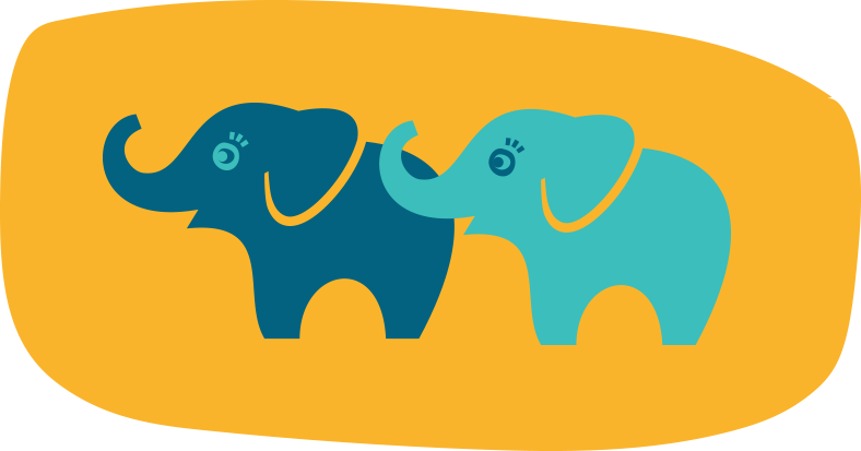Elephants Illustration - Illustration (788x413)