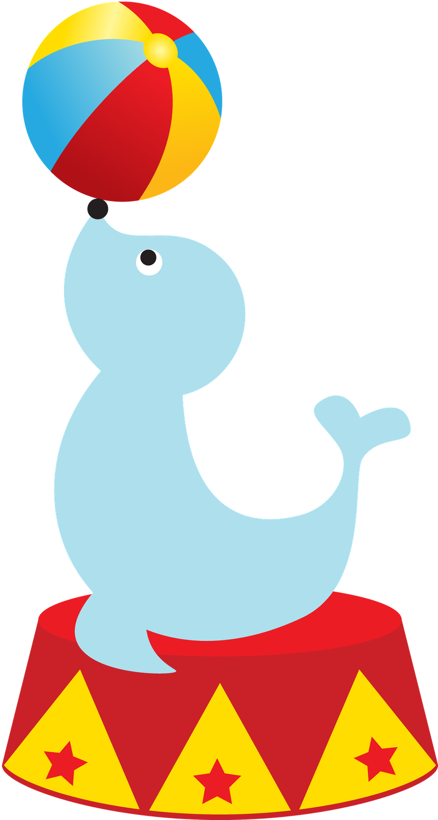 Say Hello - Desenho Animais Circo Png (1176x2104)