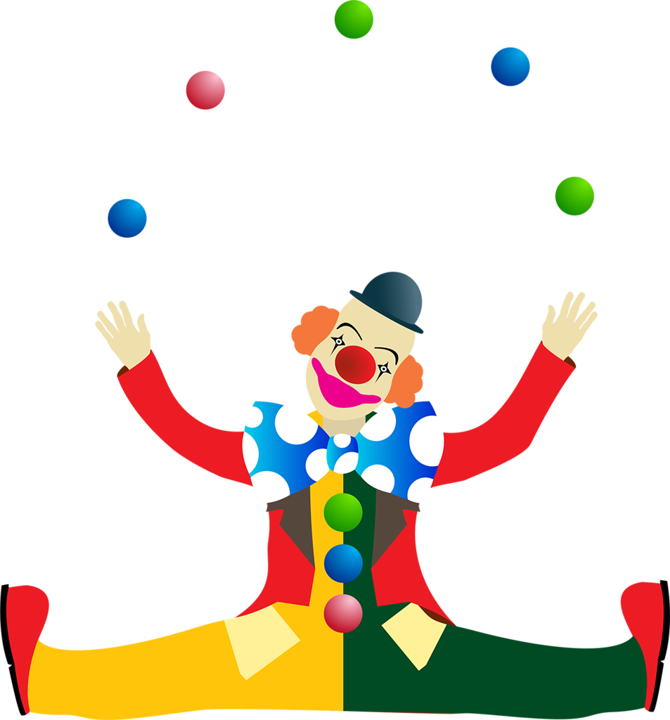 Circo & Palhaço E Parque - Clown (953x1024)