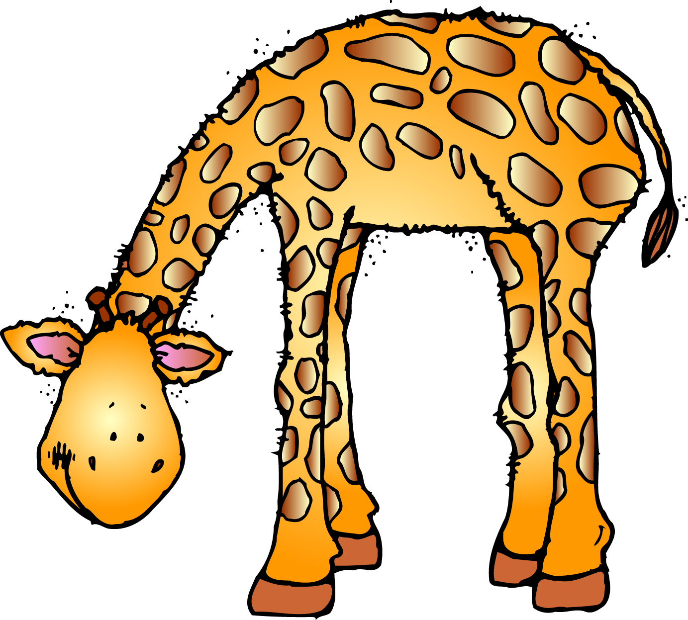 Zoo Animals Clipart Free - Clip Art Zoo Animals (1383x1247)