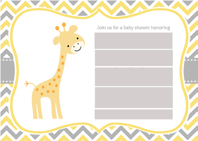Error Message - Baby Shower Invitation Neutral (400x400)