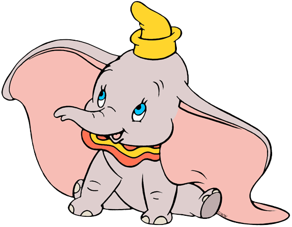 Image Result For Free Dumbo Clipart - Dumbo Clipart (573x445)