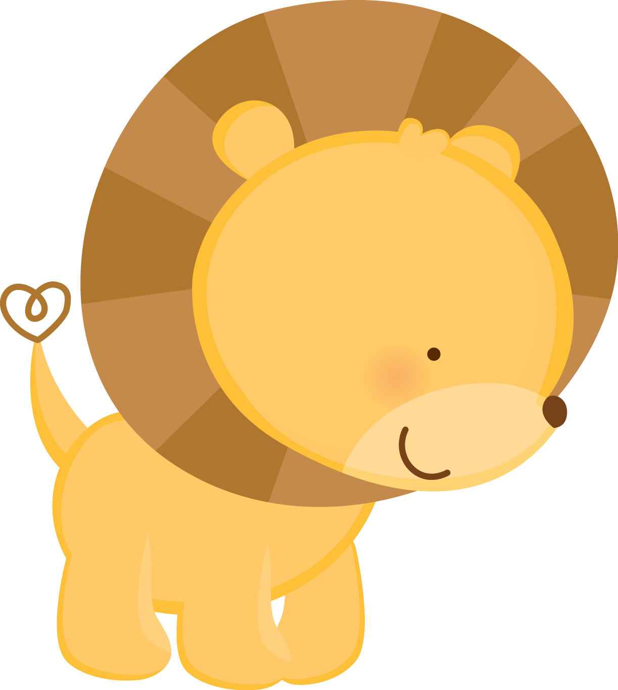 Lion Clipart Baby Shower - Lion Baby Shower Png (1223x1366)