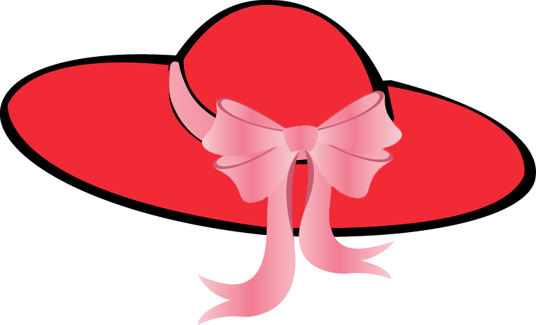 Church Hats Clipart - Red Hat Clip Art (772x469)