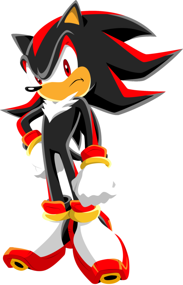 Shadow The Hedgehog By Midare13 - Shadow The Hedgehog Sonic X (600x932)