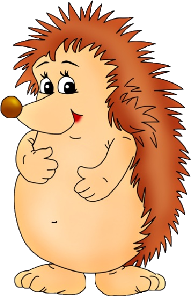 Funny Hedgehog Cartoon Clip Art Images - Funny Hedgehog Cartoon (600x600)