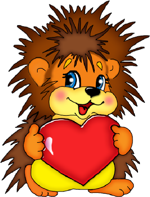 Clip Art - Hegehogs Animal Animated (400x400)