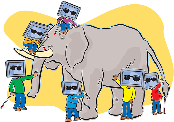 Elephant Wblindment Fx600 - 6 Blind Men And The Elephant (600x421)
