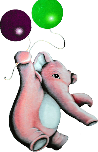 Johnson Is A Courageous Pink Elephant, Who Is Considered - Johnson And Friends Toys (329x508)