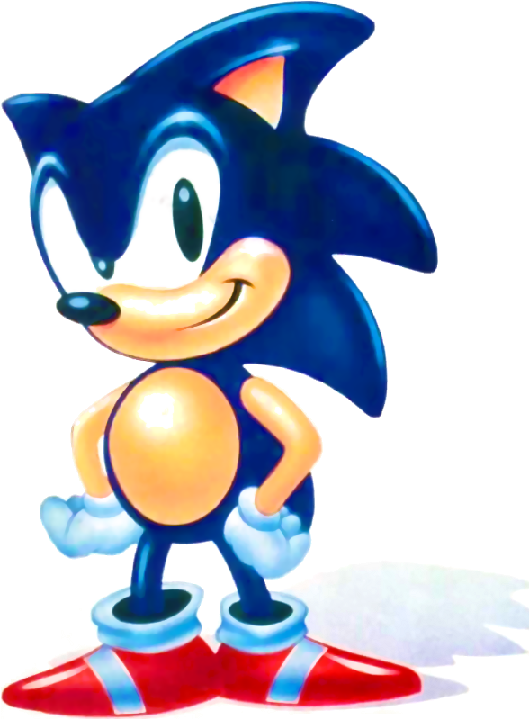 Sonic The Hedgehog Clipart Sonic 1 - Sonic The Hedgehog 1 Art (724x845)