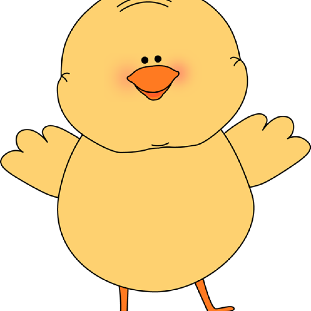 Baby Chick Clipart Cute Ba Chick Printable Happy Easter - Spring Chick Clip Art (1024x1024)